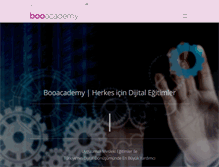 Tablet Screenshot of booacademy.com